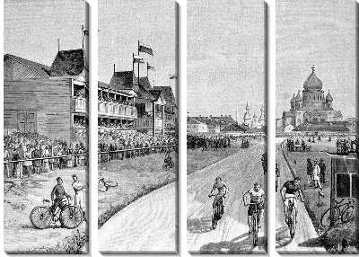 Модульная картина Велоспорт (Cycle racing) №2