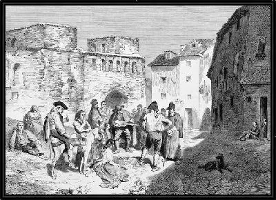 Картина Уличное представление (Raree-show)