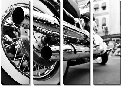 Модульная картина Мотоцикл (Motorcycle) №2