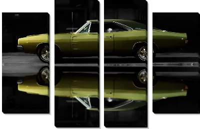 Модульная картина Додж (dodge)