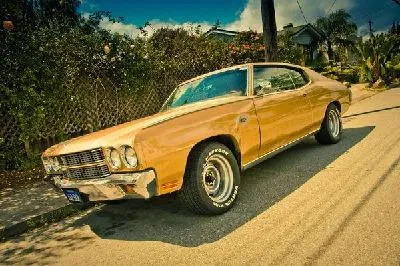Плакат Автомобиль желтого цвета (Car yellow)