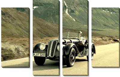 Модульная картина Ретро автомобиль (Retro car) №39