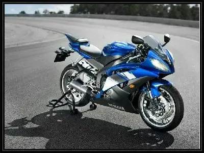 Синий мотоцикл (blue bike)