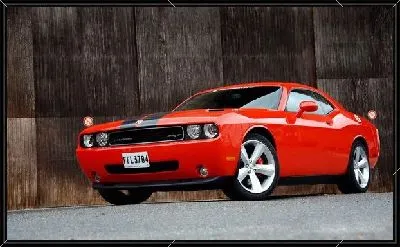 Картина Красный спортивный автомобиль (Red sports car)