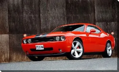 Постер Красный спортивный автомобиль (Red sports car)