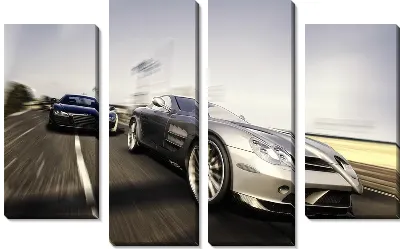 Модульная картина Автомобили (Cars)