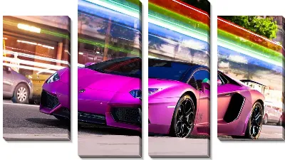 Модульная картина Ламборджини (Lamborghini) №9