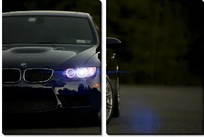 Модульная картина Автомобиль черного цвета (Car black)