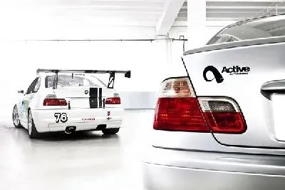 Плакат Автомобили белого цвета (Cars)