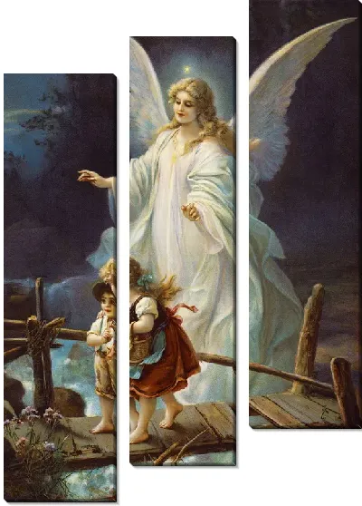 Модульная картина Ангел хранитель (Guardian Angel) №2