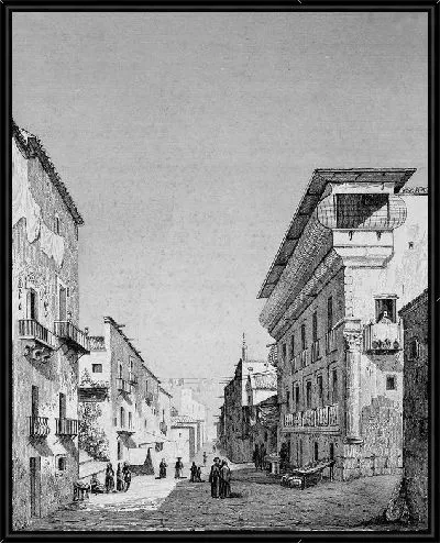 Картина Старинная улочка (Old streets)