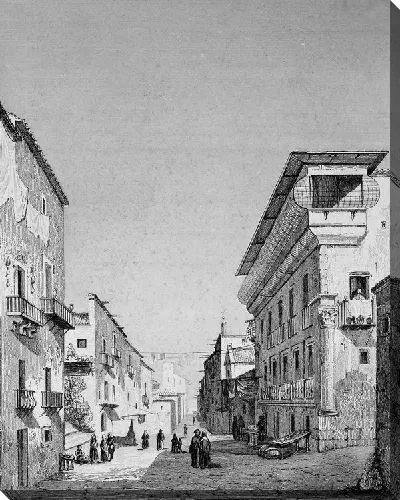 Постер Старинная улочка (Old streets)