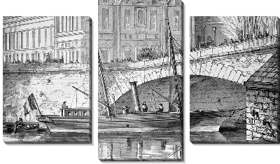 Модульная картина Старый мост (Old Bridge)