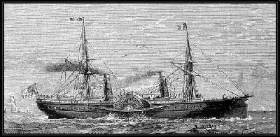 Картина Пароход (Steamer) №17