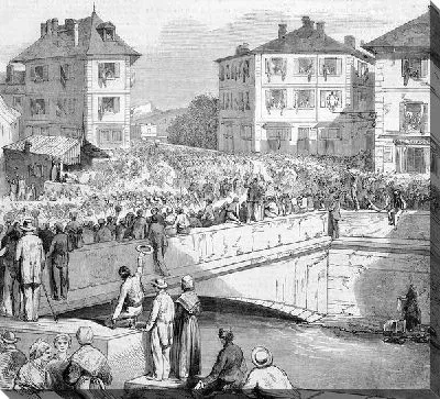 Постер Люди на мосту (People on the bridge)
