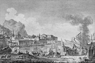 Плакат Корабли возле берега (Ships near the coast)