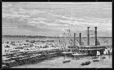 Картина Пароходы (Steamboats)