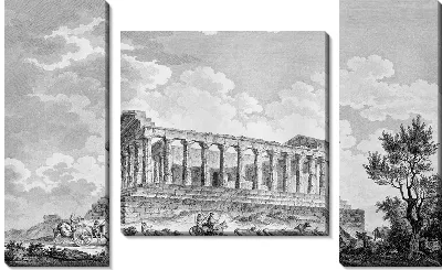 Модульная картина Руины (Ruins) №9