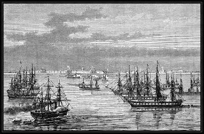 Картина Корабли (Ships) №8
