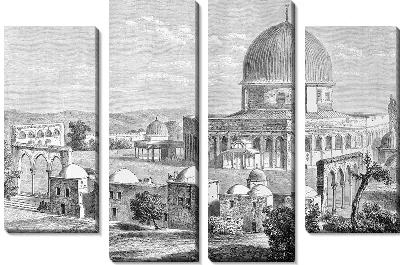 Модульная картина Здание с арками (Building with arches) №5