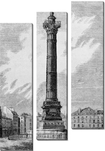 Модульная картина Памятник (Monument) №2