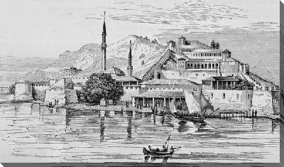 Постер Город на берегу озера (The city by the lake)