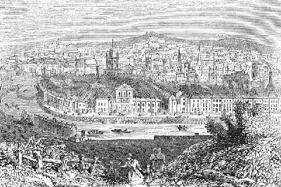 Плакат Панорама города (Panorama of the city) №11