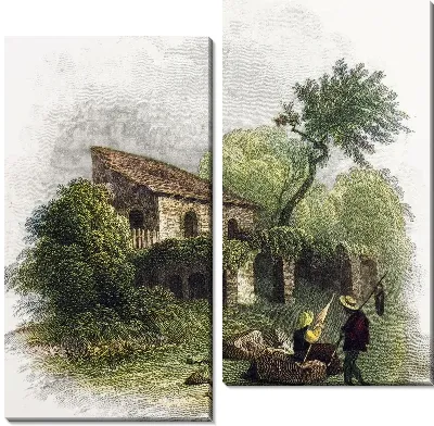 Модульная картина Сельская местность (Countryside)