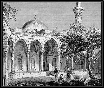 Картина Здание с арками (Building with arches) №6