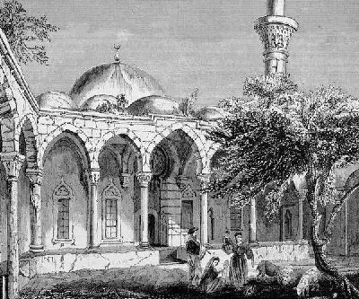 Плакат Здание с арками (Building with arches) №6
