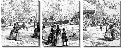 Модульная картина Теннис (Tennis) №7