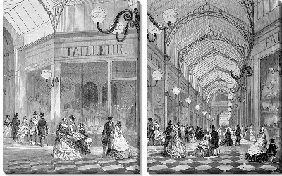 Модульная картина Магазины (Shops)