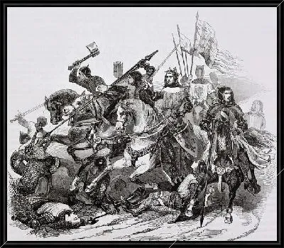 Картина Сражение (Battle) №8