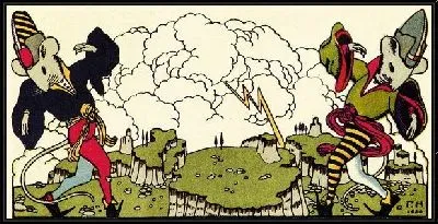 Картина Мыши танцуют (dancing mouse)