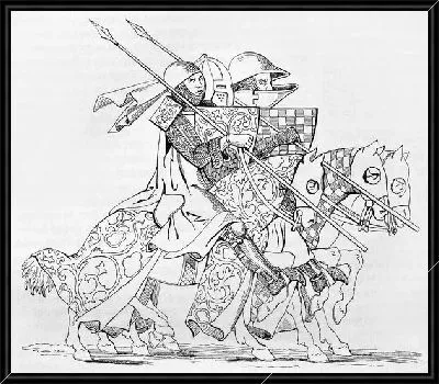 Картина Рыцари (The Knights)