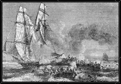 Картина Морской бой (Sea fight)