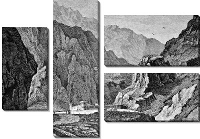 Модульная картина Горы (Mountains) №27