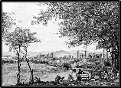 Картина Пикник под деревьями (Picnic under the trees)