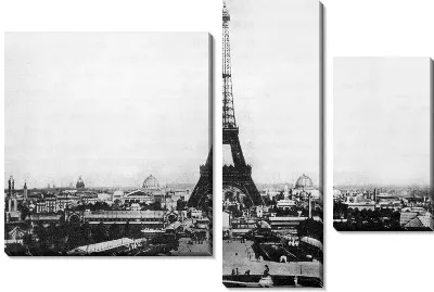 Модульная картина Эйфелева башня (The Eiffel Tower) №16
