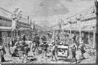 Постер Старинная улочка (Old streets) №2