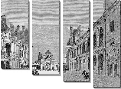 Модульная картина Улица (Street) №28
