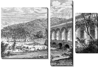 Модульная картина Акведук (Aqueduct) №6