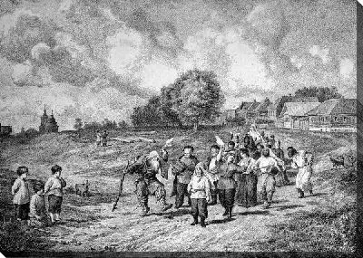 Постер Крестьяне (peasants)