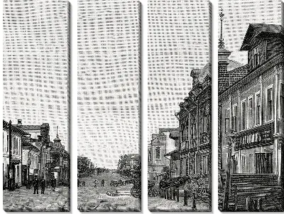 Модульная картина Улицы (Streets)