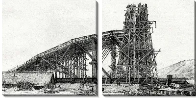 Модульная картина Строительство (Construction) №10