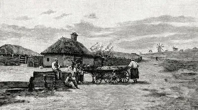 Плакат Сельская жизнь (Rural life)