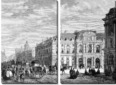 Модульная картина Старинная улочка (Old streets) №3