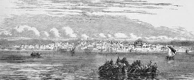 Плакат Лодки на озере (Boats on the lake)