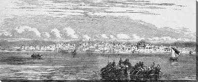 Постер Лодки на озере (Boats on the lake)
