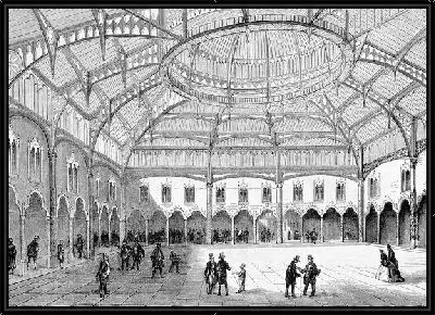 Картина Здание с арками (Building with arches) №7